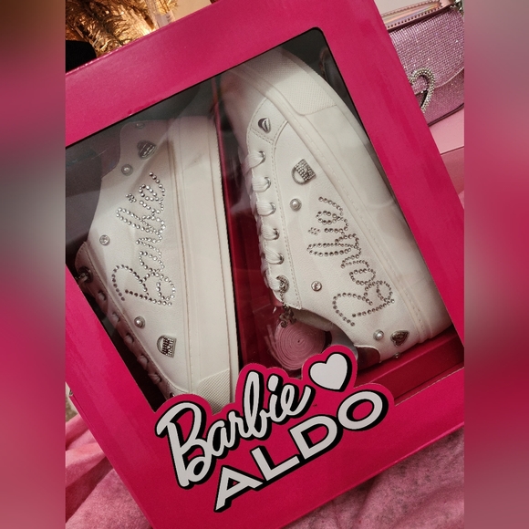 ALDO X Barbieコラボ ヒールミュール デニム地 24SS ss23_barbie_w_footwearcluster_